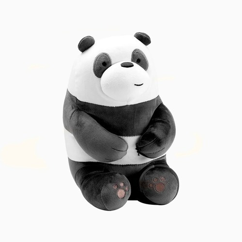 Oso Panda Sentado Escandalosos 25cm We Bare Bears Miniso