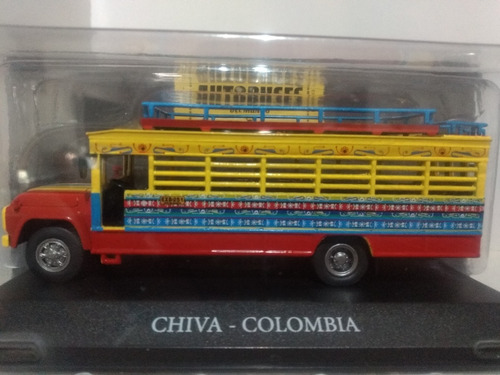 Chevrolet Coleccion Buses Del Mundo Colombia 1/72 Luppa-1965