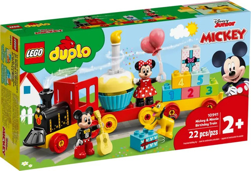 Lego® Duplo®  - Tren De Cumpleaños De Mickey Y Minnie 10941