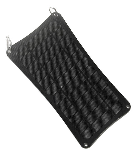 10w 5v Solar Panel With Dual Usb Port+charge Holder