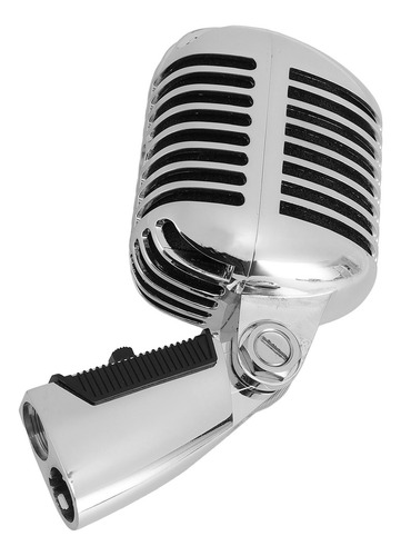 Micrófono Vocal Dinámico Retro Vintage De Aleación De Zinc