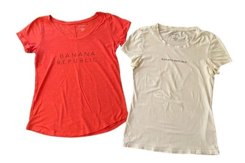 Combo Remeras Mujer Banana Republic Talle S