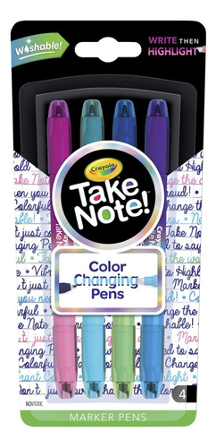 Bolígrafos Que Cambian Color Crayola, Suministros Diario 8 4