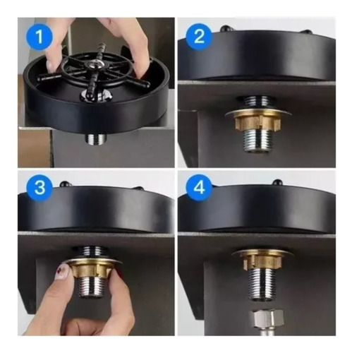 Lava Copas Automático Para Bachas De Cocina , Enjuaga Vasos