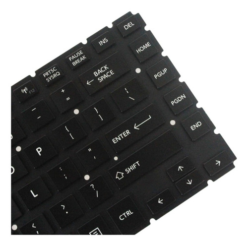 Teclado De Versión Estadounidense Para Toshiba L40-b/l40d-b/