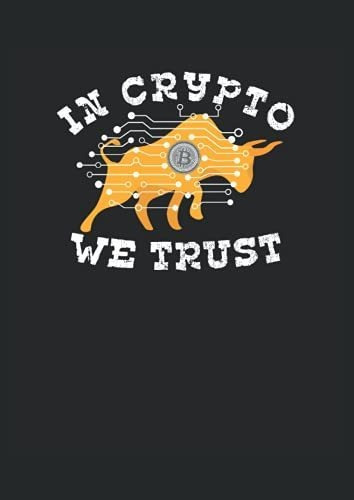 Libro : In Crypto We Trust Cuaderno Punteado, Din A4... 