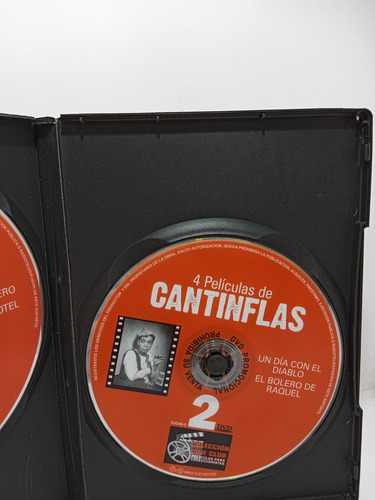 Imagen 6 de 6 de 4 Películas De Cantinflas - Colección Cinema Club - 2 Cd's
