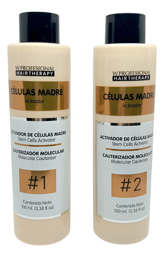 Kit Hair Therapy Células Madre Cauterizado Molecular+elixir