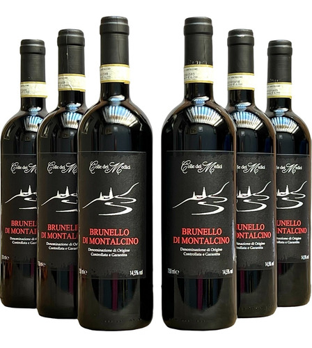 Vinho Brunello Di Montalcino Colle Dei Medici | Kit 6 Grfs