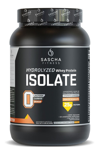 Proteína Sascha Fitness Crema De Cacahuate