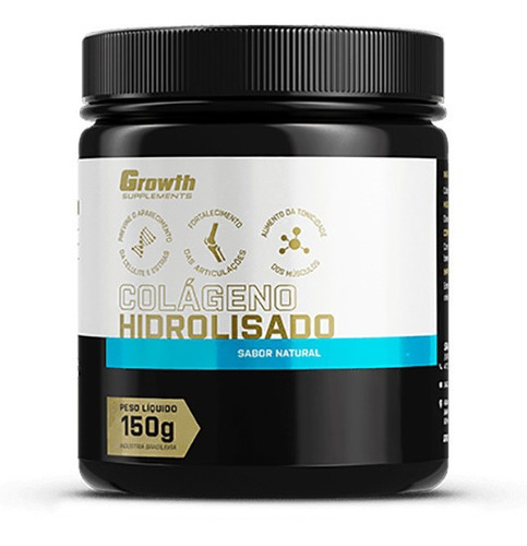 Colágeno Hidrolisado (150g) Growth Supplements Sabor Laranja
