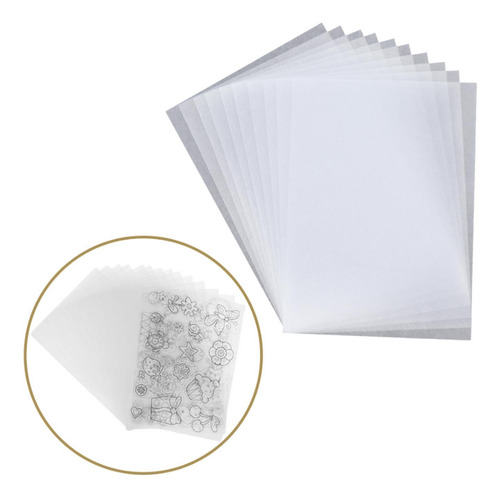 10 Folhas De Pp Termoencolhíveis Para Semi Transparente