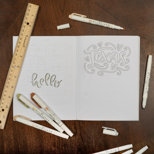 Juego de rotuladores Zebra Pen Mildliner de doble punta