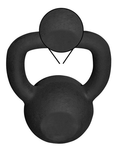 Kettlebell Pintado 18 Kg Para Crossfit