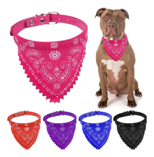 Coleira Bandana Para Cães Grande Porte Pitibull Rottweiler