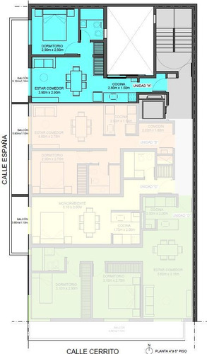 Imagen 3 de 12 de Departamento 1 Dormitorio Con Balcón A Estrenar. Financiación Hasta 180 Cuotas.