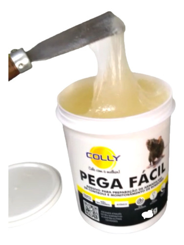 Cola Pega Rato 500gr Captura Roedores + Espátula E Placa