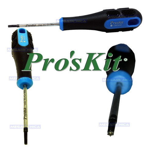 Destornillador Torx T8 Punta Hueca Proskit Tamper Hold Profe