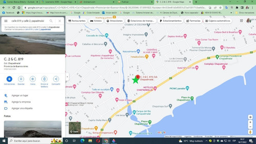Imagen 2 de 4 de Terreno En Chapadmalal De 1055 M2