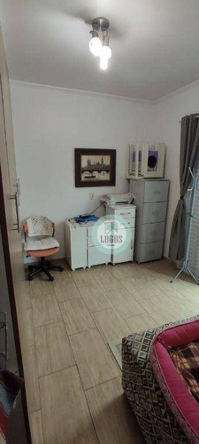 Imagem 24 de 30 de Apartamento Impecável Bem Distribuído, 67m² Composto Por 2 Dormitórios Sendo 1 Suíte Com Sacada, À Venda Por R$ 380.000,00 - Paraiso - Santo André/sp - Ap1795