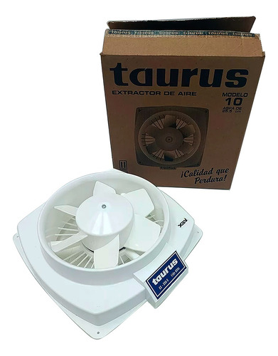 Extractor Aire Plastic Semi Industrial 10'' Taurus 9618 Xavi