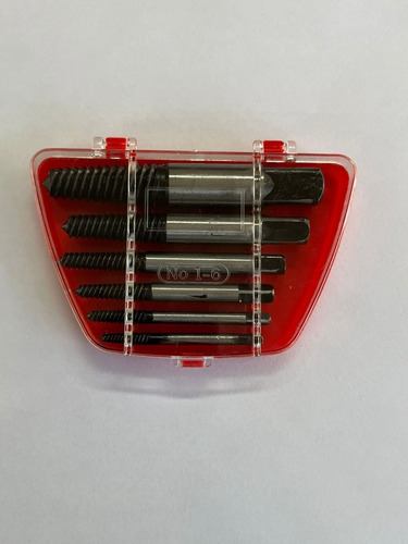 Imagen 2 de 9 de Extractor De Tornillos Rotos O Dañados X 6 Und Mendoza