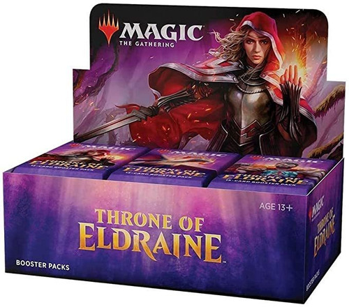 Magic: The Gathering Trono De Eldraine Booster Box | 36 Boos