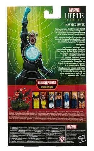X-men Havok Marvel Legends Bonebreaker Baf Hasbro
