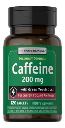 Cafeína Pura 200mg 240 Tabletas