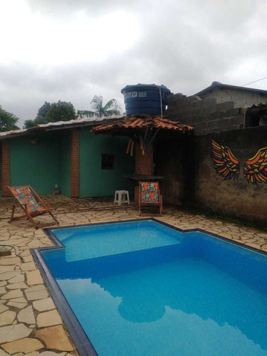 Chácara Ibiúna Terreno Plano Casa, Piscina,boa Localização