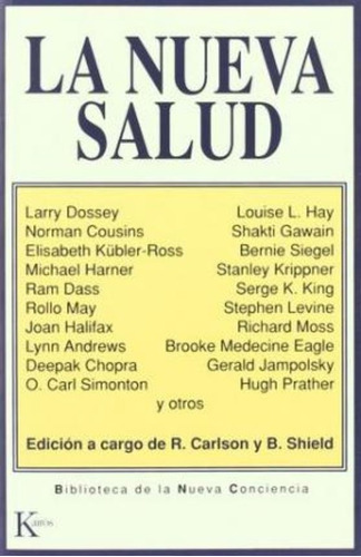 Nueva Salud ,la, De Shield , Benjamin., Vol. Abc. Editorial Kairos, Tapa Blanda En Español, 1