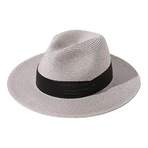 Comprar Sombrero De Paja Panamá De Ala Ancha  Plegable Para Mujer