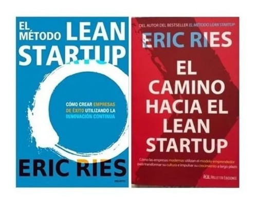 Pack Método + Camino Hacia Lean Startup (2 Libros) Eric Ries