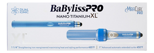Babyliss Pro Set Xl Miracurl 25mm + Plancha Xl 9091 Pelo 3c