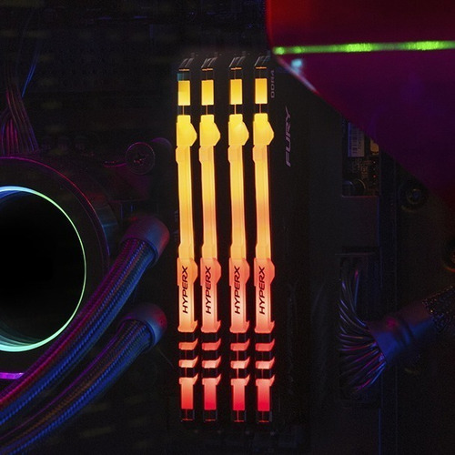 Imagem 3 de 4 de Memória Hyperx Fury Rgb 16gb 3000mhz Black Hx430c15fb3a/16