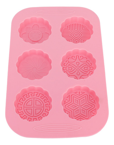 6 Moldes De Silicona Para Tartas De Luna Con Forma De Rejill