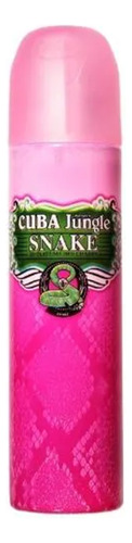 Perfume Para Dama Eau De Parfum Cuba Jungle Snake 100ml