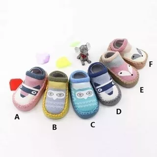 Hermoso Práctico Zapatos Medias Antideslizantes Bebes Niños