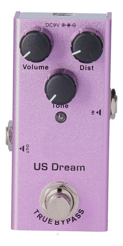 Pedal De Efectos Para Guitarra Eléctrica Us Dream Distortion