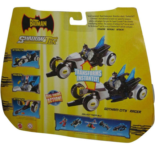 Juguetes Mattel El Batman Shadowtek Gotham City Racer