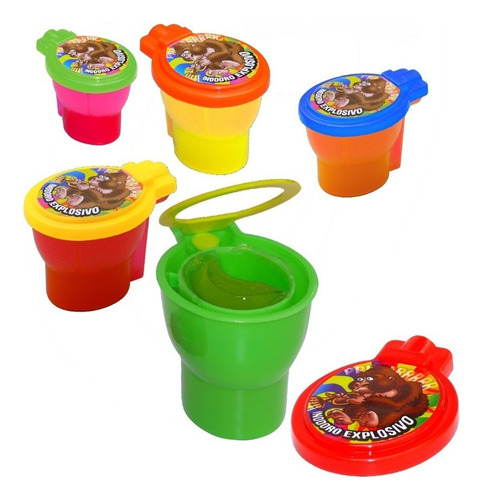 Inodoro Mini Slime Explosivo 20g Juego Moco Souvenir 