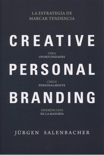 Libro Creative Personal Branding - Salenbacher, Jürgen