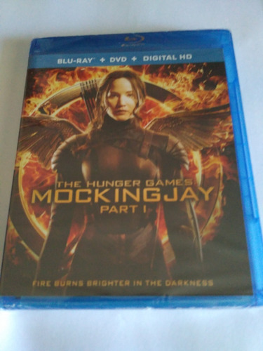 The Hunger Games: Mockingjay Parte 1 Blu-ray Nuevo Sellado
