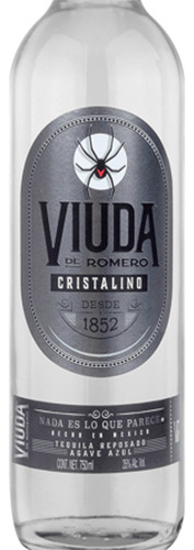 Pack De 6 Tequila Viuda De Romero Reposado Cristalino 750 Ml