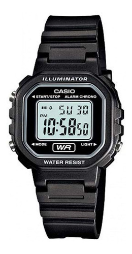 Reloj Para Unisex Casio La-20wh-1a Negro