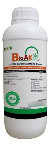 Bioak Lt Disuelve Quitina De Insectos Dioctil Sulfosoccinato