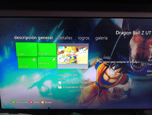 Dragón Ball Ultimate Tenkaichi Xbox 360 (Usado)