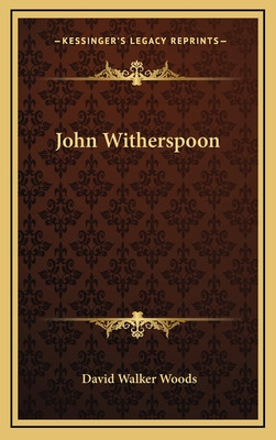 Libro John Witherspoon - Woods, David Walker