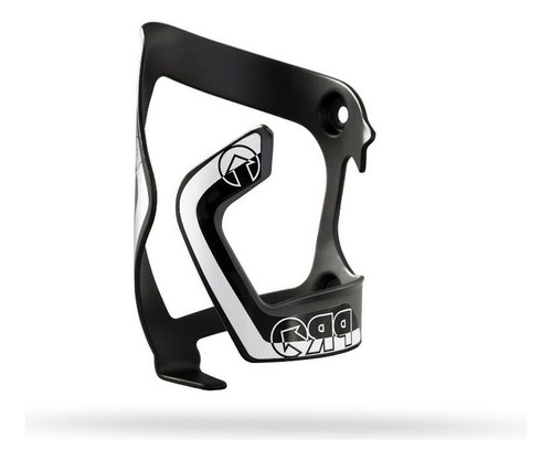 Suporte Garrafa Caramanhola Lateral Direito Shimano Pro Alum Cor Preto/Branco