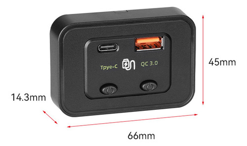 Tipo Pd3.0 Usb De Rv C Usb C + Adaptador De Corriente De